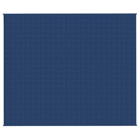 Vidaxx Gewichtsdecke 220x260 cm 11 kg Stoff blau