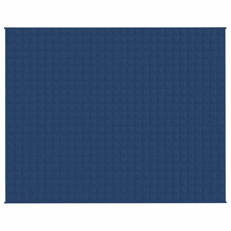 Vidaxx Gewichtsdecke 235x290 cm 11 kg Stoff blau