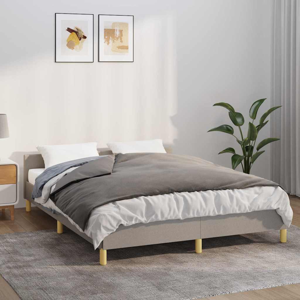 Vidaxx Gewichtsdecke mit Bezug 150x200 cm 7 kg Stoff grau