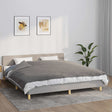 Vidaxx Gewichtsdecke mit Bezug 155x220 cm 7 kg Stoff grau