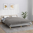 Vidaxx Gewichtsdecke mit Bezug 200x225 cm 9 kg Stoff grau