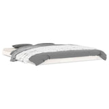 Vidaxl bedframe massief grenenhout wit 160x200 cm