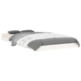Vidaxl bedframe massief grenenhout wit 90x190 cm