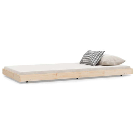 Vidaxl bedframe zonder matras massief grenenhout 90x190 cm