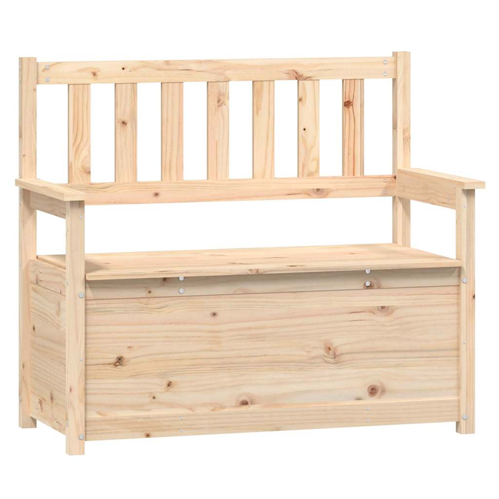 Vidaxl bankje 112,5x51,5x96,5 cm massief grenenhout