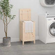 Vidaxl wasmand 44x44x76 cm massief grenenhout