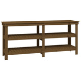 Vidaxx Werkbank 181x50x80 cm massives Kiefernholz honigbraun
