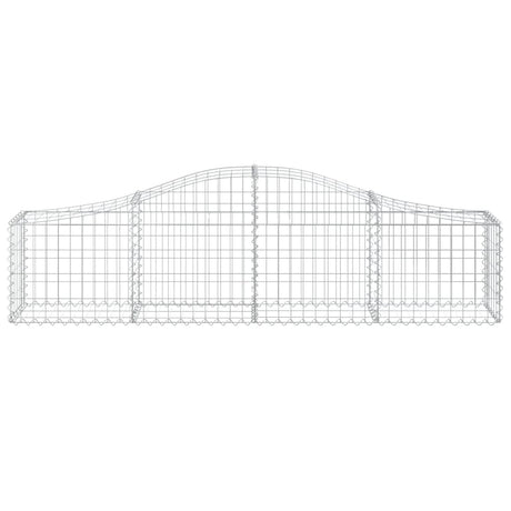 Vidaxx Gabione gewölbt 200x30x40 60 cm verzinktes Eisen