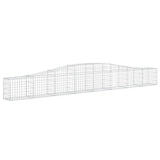 Vidaxx Gabione gewölbt 400x30x40 60 cm verzinktes Eisen