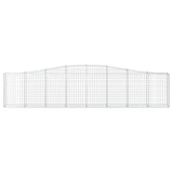 VidaXL Gabionengewölbe 400x30x80 100 cm aus verzinktem Eisen
