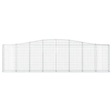 VidaXL Gabionengewölbe 400x30x100 120 cm aus verzinktem Eisen