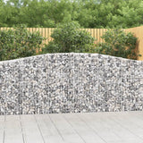 VidaXL Gabionengewölbe 400x30x100 120 cm aus verzinktem Eisen