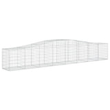 VidaXL Gabionengewölbe 400x50x60 80 cm aus verzinktem Eisen
