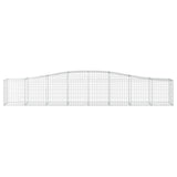 VidaXL Gabionengewölbe 400x50x60 80 cm aus verzinktem Eisen