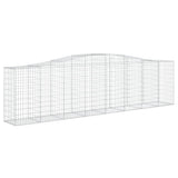 VidaXL Gabionengewölbe 400x50x100 120 cm aus verzinktem Eisen