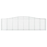 VidaXL Gabionengewölbe 400x50x100 120 cm aus verzinktem Eisen