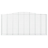 VidaXL Gabionengewölbe 400x50x180 200 cm aus verzinktem Eisen