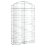 Vidaxx Gabione gewölbt 100x30x160 180 cm verzinktes Eisen