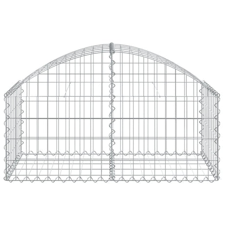 Vidaxx Gabione gewölbt 100x50x40 60 cm verzinktes Eisen