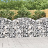 Vidaxx Gabione gewölbt 150x30x100 120 cm verzinktes Eisen
