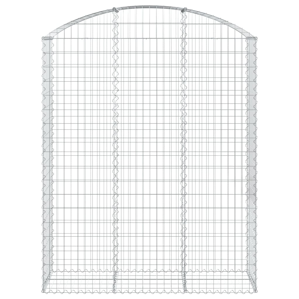 VidaXL Gabionengewölbe 150x50x180 200 cm aus verzinktem Eisen