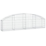 Vidaxx Gabione gewölbt 200x30x40 60 cm verzinktes Eisen