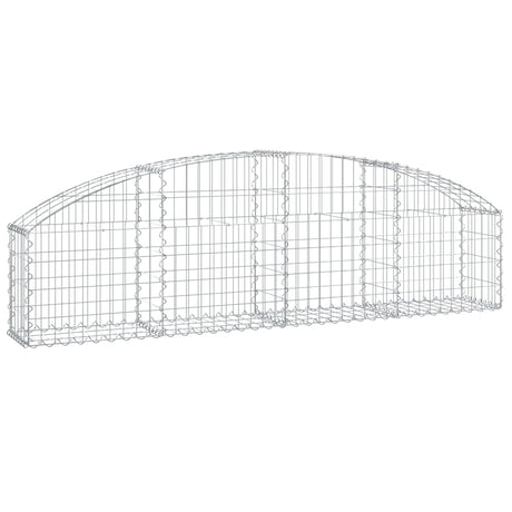 Vidaxx Gabione gewölbt 200x30x40 60 cm verzinktes Eisen