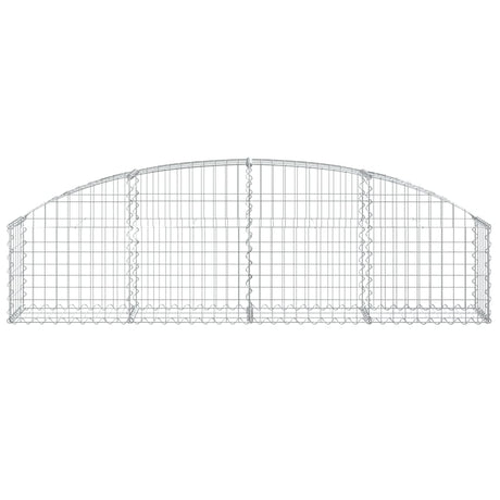Vidaxx Gabione gewölbt 200x30x40 60 cm verzinktes Eisen