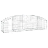 Vidaxx Gabione gewölbt 200x50x40 60 cm verzinktes Eisen