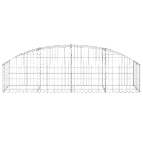 Vidaxx Gabione gewölbt 200x50x40 60 cm verzinktes Eisen