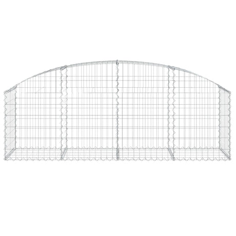 Vidaxx Gabione gewölbt 200x50x60 80 cm verzinktes Eisen