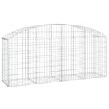Vidaxx Gabione gewölbt 200x50x80 100 cm verzinktes Eisen