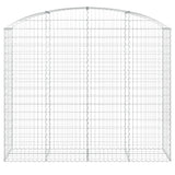 VidaXL Gabionengewölbe 200x50x160 180 cm aus verzinktem Eisen
