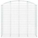 VidaXL Gabionengewölbe 200x50x180 200 cm aus verzinktem Eisen