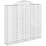 VidaXL Gabionengewölbe 200x50x180 200 cm aus verzinktem Eisen