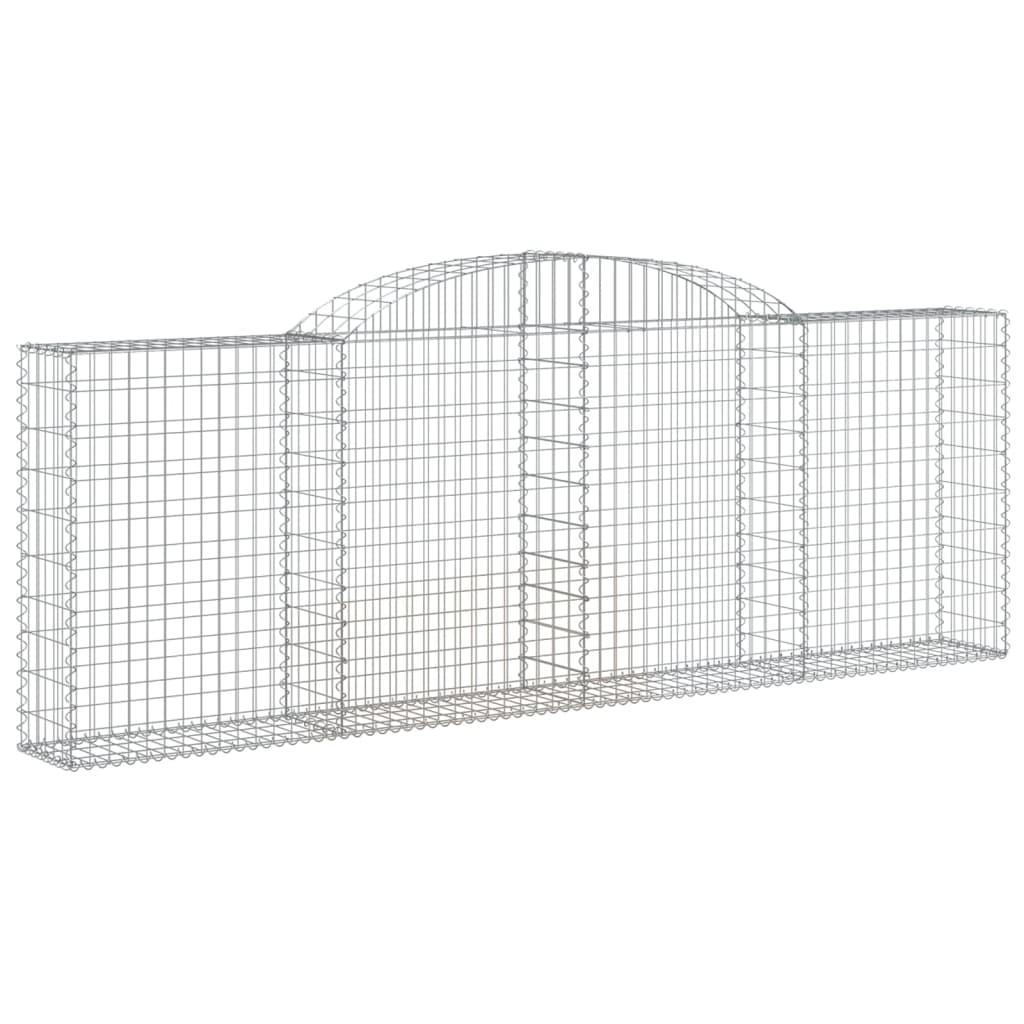 VidaXL Gabionengewölbe 300x30x100 120 cm aus verzinktem Eisen