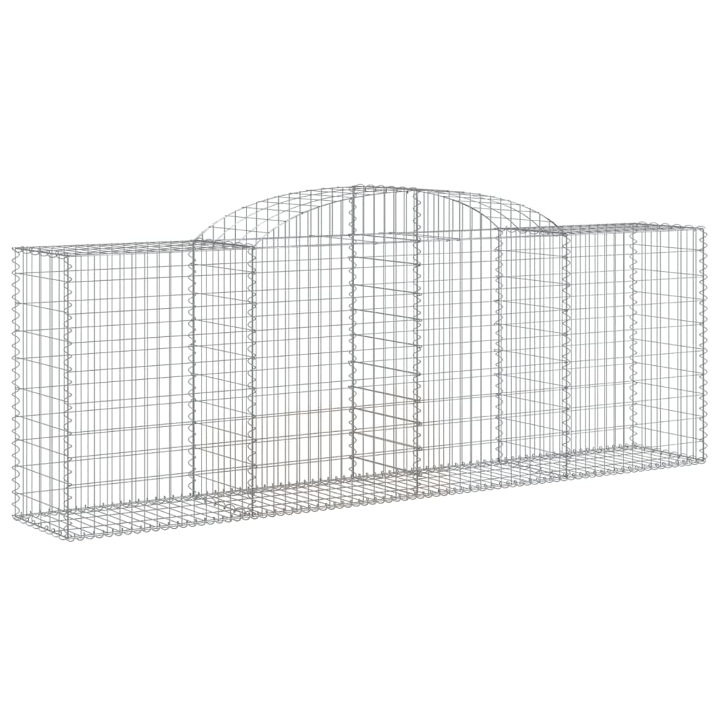 VidaXL Gabionengewölbe 300x50x100 120 cm aus verzinktem Eisen