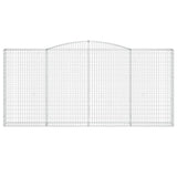 VidaXL Gabionengewölbe 400x30x180 200 cm aus verzinktem Eisen