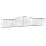 VidaXL Gabionengewölbe 400x50x60 80 cm aus verzinktem Eisen