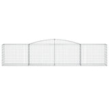 VidaXL Gabionengewölbe 400x50x80 100 cm aus verzinktem Eisen