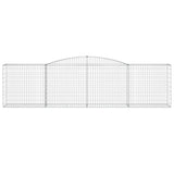 VidaXL Gabionengewölbe 400x50x100 120 cm aus verzinktem Eisen