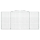 VidaXL Gabionengewölbe 400x50x180 200 cm aus verzinktem Eisen