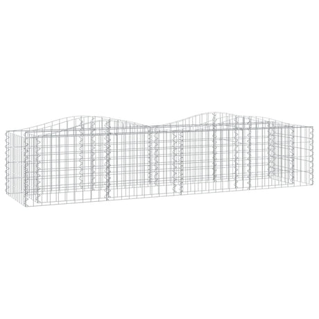 Vidaxx Gabionengewölbe erhöht 200x50x50 cm aus verzinktem Eisen