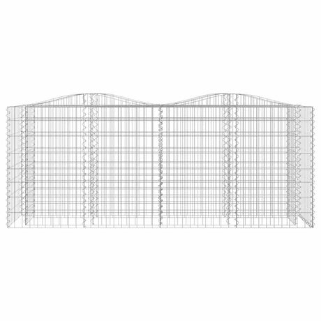 Vidaxx Gabionengewölbe erhöht 200x50x100 cm aus verzinktem Eisen
