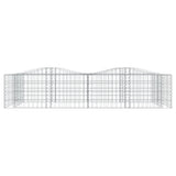 Vidaxx Gabionengewölbe erhöht 200x100x50 cm aus verzinktem Eisen