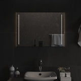 Vidaxl badkamerspiegel led 50x70 cm