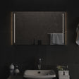 Vidaxl badkamerspiegel led 50x80 cm
