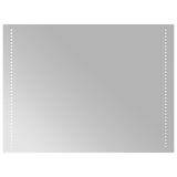 Vidaxl badkamerspiegel led 60x80 cm
