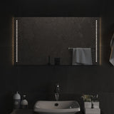 Vidaxl badkamerspiegel led 50x90 cm
