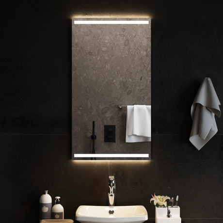 VidaXL Badezimmerspiegel LED 50x90 cm